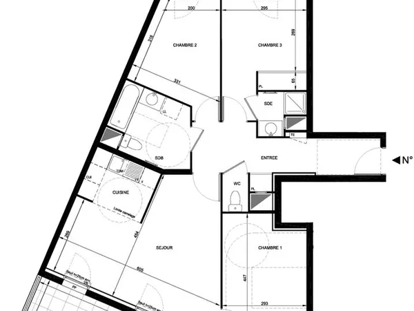 Appartement 4 pièces Bagneux