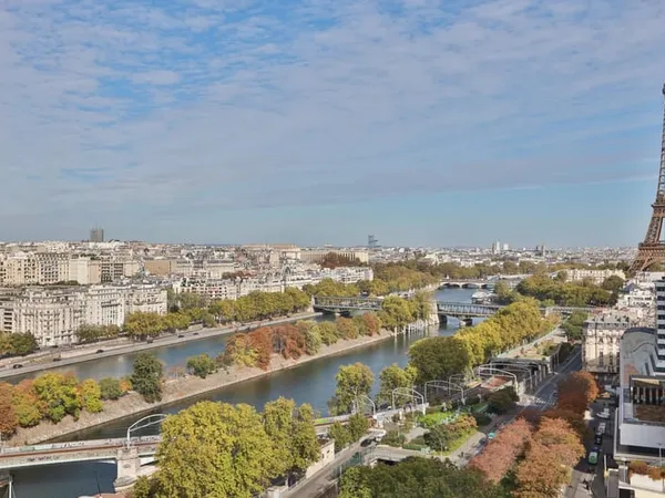 Superbe T3 vue Tour Eiffel et Seine - TOUR TOTEM