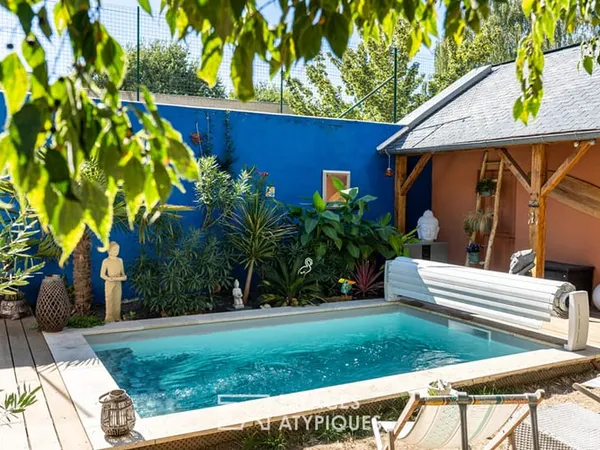 Sublime mancelle de charme renovée avec piscine