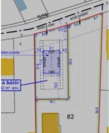 Terrain Constructible 475m2 Essonne Nord