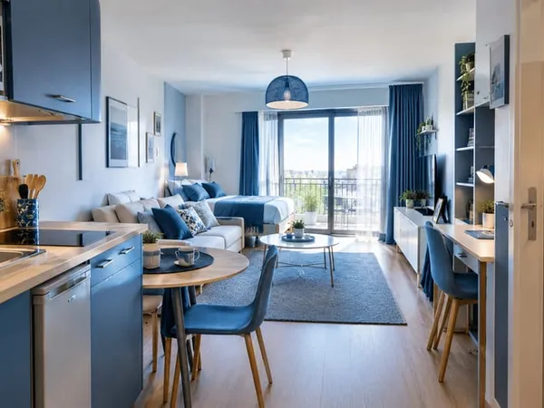 Appartement 1 pièce 24 m²