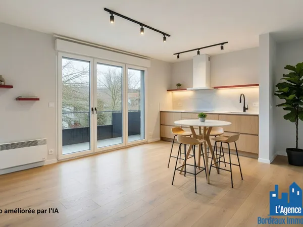 EXCLUSIVITÉ ! ARTIGUE-PRES-BORDEAUX - APPARTEMENT TYPE 3 DE 63 M² AU DERNIER ÉTAGE + CELLIER + DEUX 