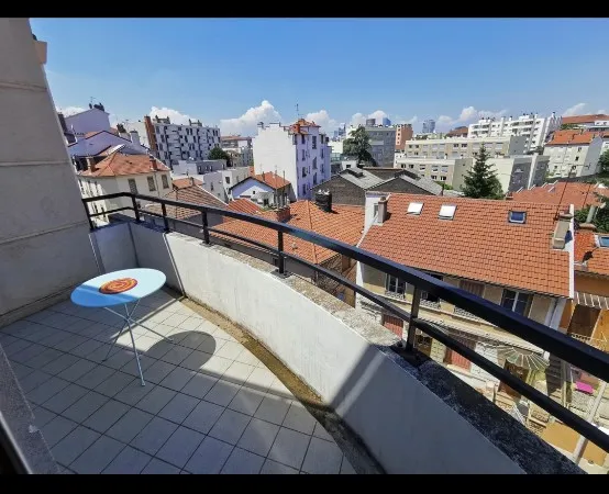 Loue T2 meublé 40m² Lyon 3ème