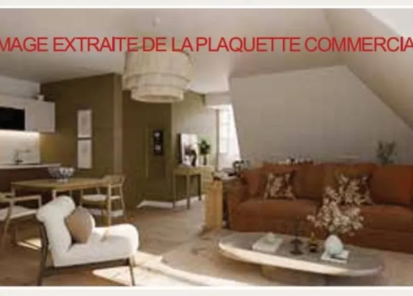 Studio 1 pièce 33 m²