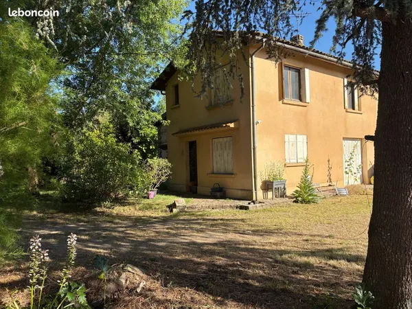 Libourne Condat maison à rénover 85 m² + jardin 213 m² 99 000