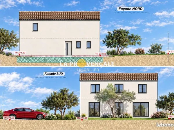 Terrain 423 m² La Bouilladisse