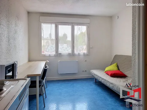 Studio 1 pièce 17 m²