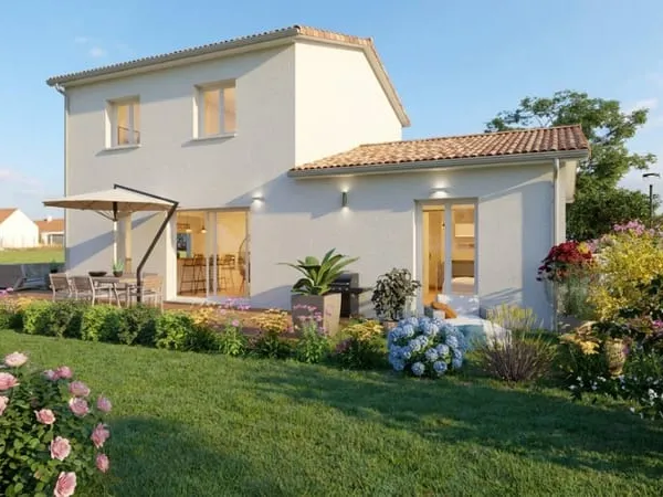 Terrain + Maison de 95m2 à Lieuran les Béziers (34)