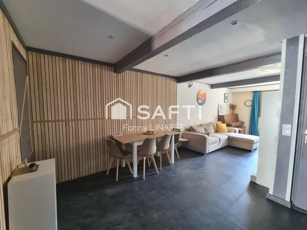Maison sans travaux, garage, 2 chambres