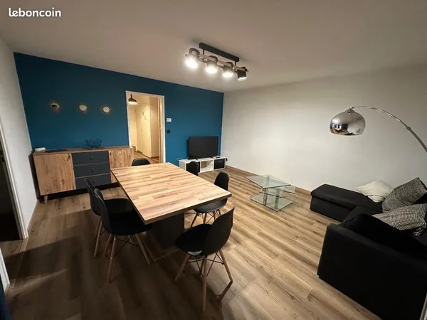 🌿À LOUER EN EXCLUSIVITÉ - Appartement T3 meublé en rez-de-jardin avec jardin privatif de 60 m² et 2 