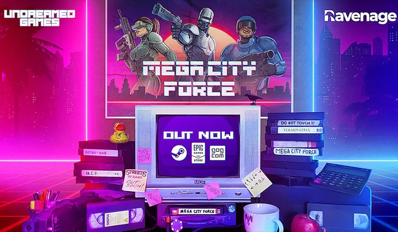 Mega City Force will land on this date on PS5, PS4, Xbox Series, Xbox One and Switch