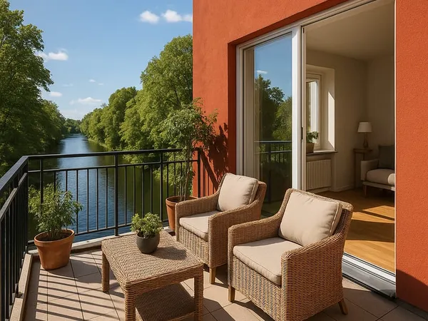 NEUF : 2 pieces LUMINEUX avec TERRASSE - Au bord de la Bruche