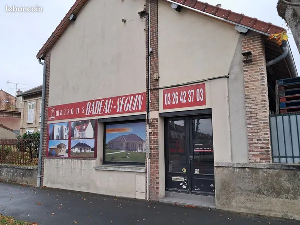 Local commercial bureaux 50m² Sézanne