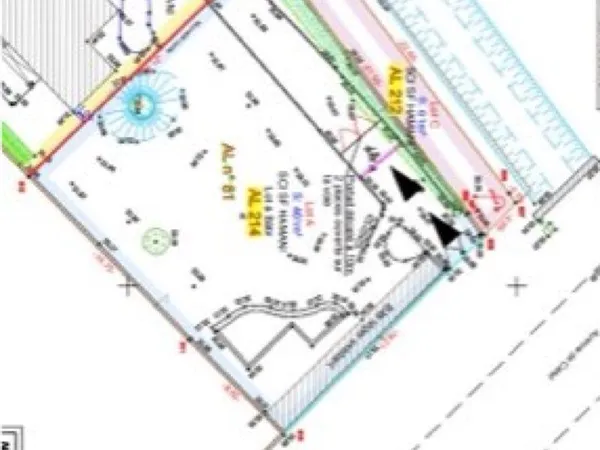 Terrain constructible viabilisé de 461m2 première couronne BÉZIERS