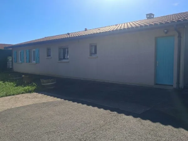 Maison de plain-pied 115 m² ? 4 chambres ? Terrain 725 m²