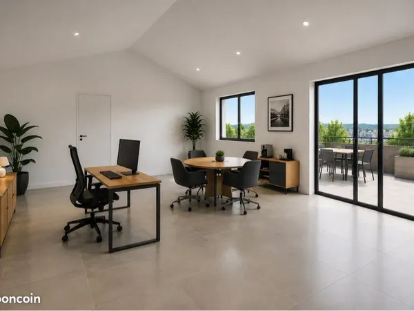 Bureaux neufs 30 à 35 m² - Terrasse - Parking - Climatisation - Marseille 13004
