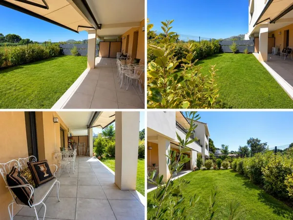 En Exclusivité: Appartement de type 3 avec terrasse jardin dans résidence haut de gamme avec piscine