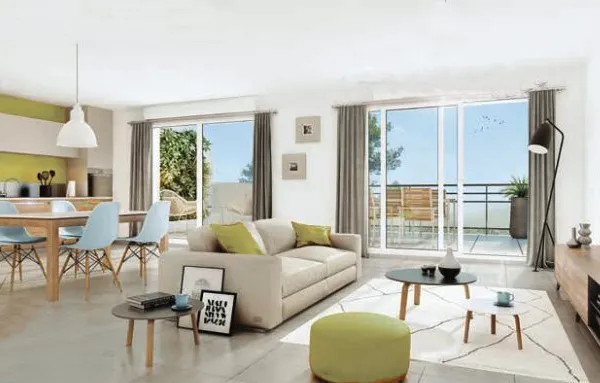 Appartement 2 pièces 39 m²
