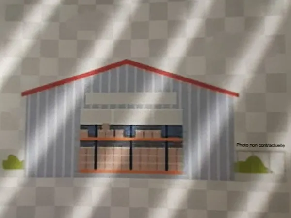 STE CLOTILDE - Entrepôt de 200 m² sur terrain 500 m²
