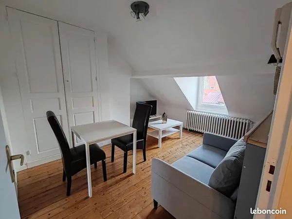 Appartement 1 chambre meublé proche gare université