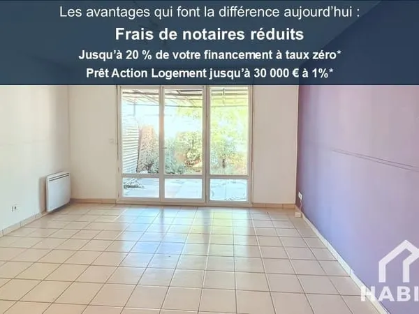 Maison jumelée - 65.6m ²