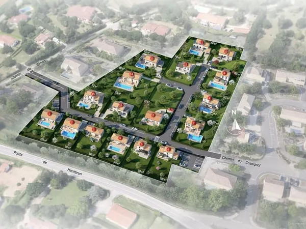 Terrain 500 m²