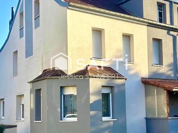 Maison semi-mitoyenne 148 m² avec grand terrain à Freyming-Merlebach