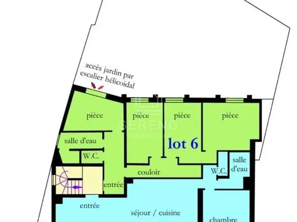 Appartement 6 pièces 136 m²