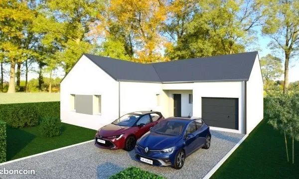 Maison 94.13 m² avec terrain à MAUVES-SUR-LOIRE (44)
