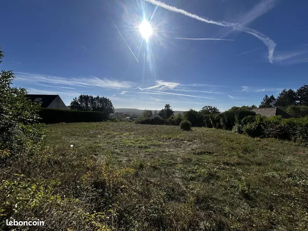Terrain 1080 m² Mousseaux-sur-Seine