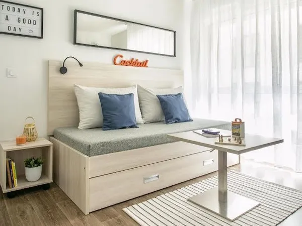 Studio 1 pièce 19 m²