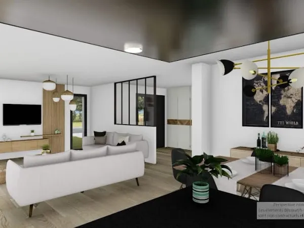 Maison neuve 5 pièces 168 m²