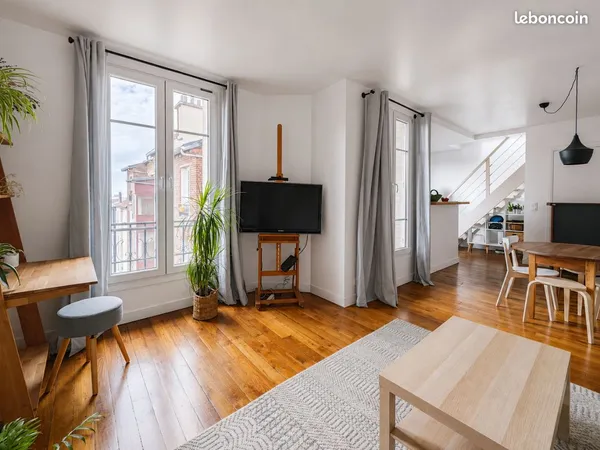 Appartement Montrouge 60m² carrez, 113m² au sol