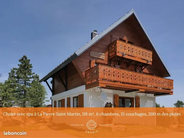 Chalet 10 pièces 118 m²