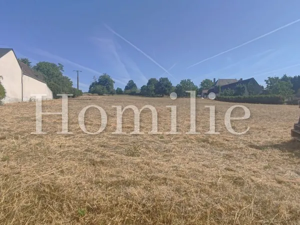 Terrain 600 m² La Croix-en-Touraine