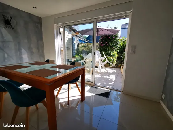 Appartement F3 avec jardin rénové