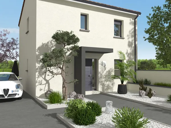 Terrain + maison 88 m²