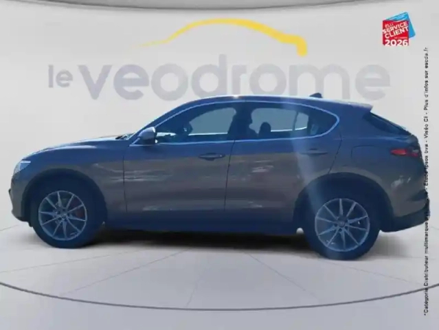 Alfa Romeo Stelvio 2.2 diesel 210ch sport edition q4 at8 sieges chauf/cuir volant chauf gps camera — photo 9