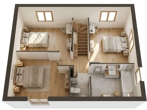 Maison 4 pièces 90 m²