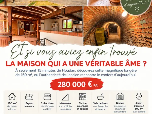 Maison 6 pièces 160 m²