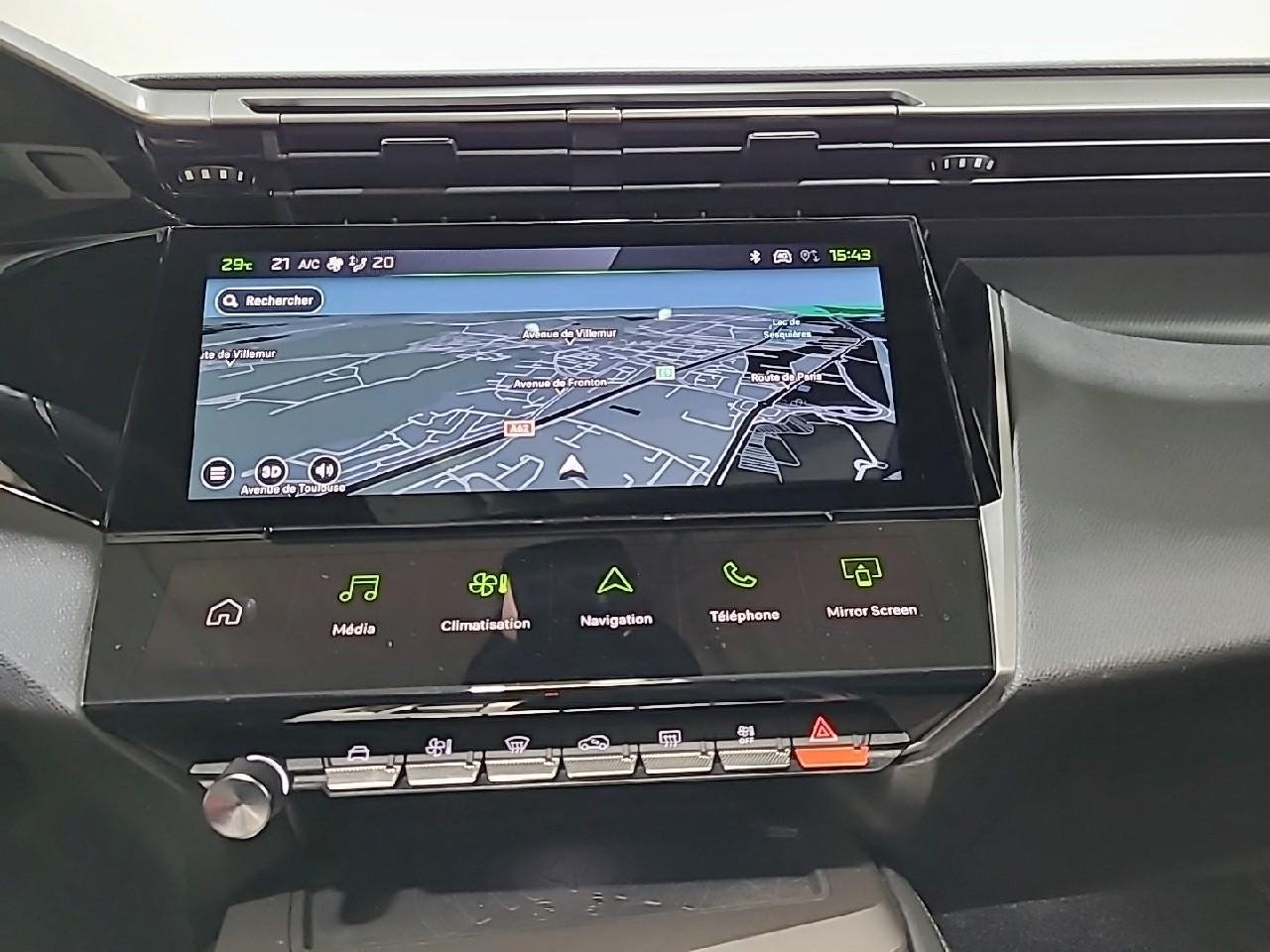Peugeot 408 hybrid 136 e-dcs6 gt — photo 11