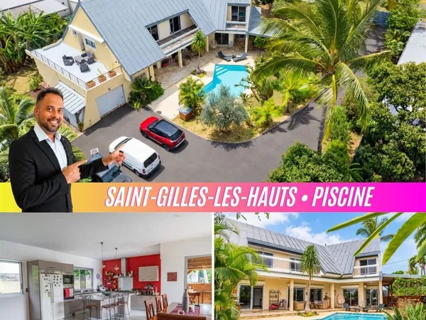 Trois Foyers & Piscine — Maison 250 m² + 2 appartements avec