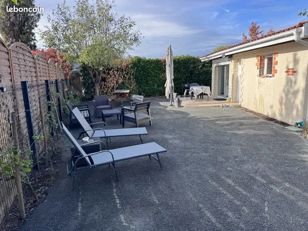 Maison t2 avec jardin