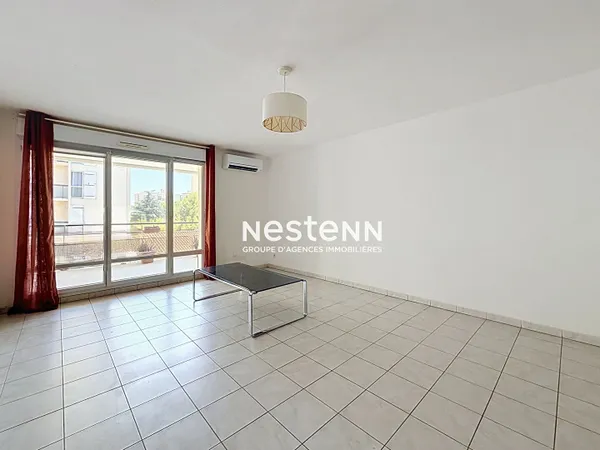 Perpignan Appartement T3 de 68 m² avec terrasse et deux stationnements en résidence sécurisée