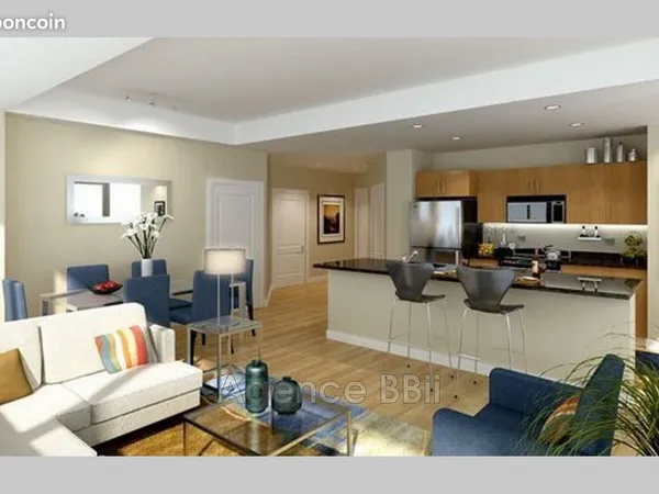 Appartement 3 pièces 57 m²