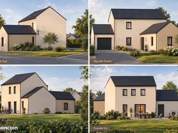 Projet de construction d'une maison 100 m² avec terrain à SAINT-MELAINE-SUR-AUBANCE (49)