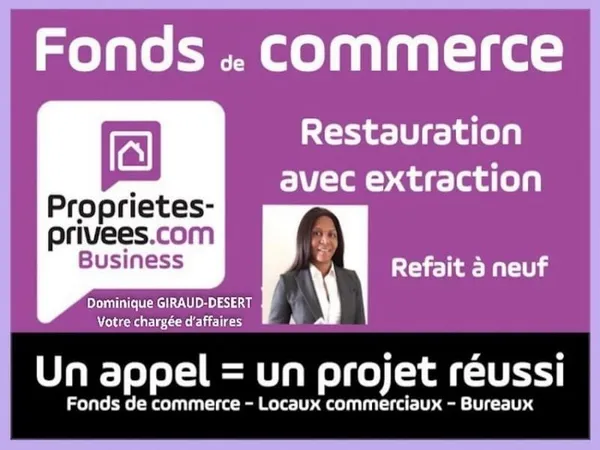 78400 CHATOU - RESTAURANT, BAR AVEC TERRASSE ET LICENCE IV