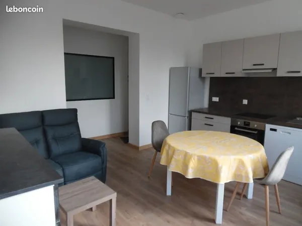 Appartement meuble type 2 pièces proche plage