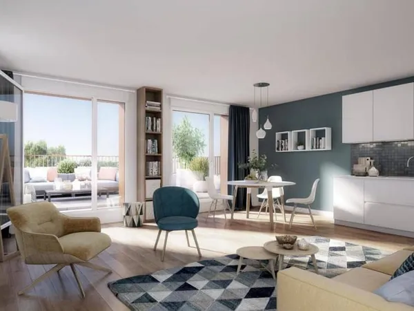 Appartement 2 pièces 37 m²
