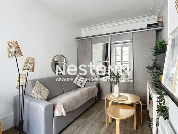 Charmant et lumineux studio de 21.14 m² - secteur Pont Cardinet / Rome